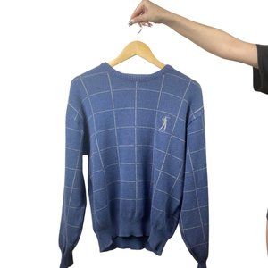 Vintaged Checkered Sweater